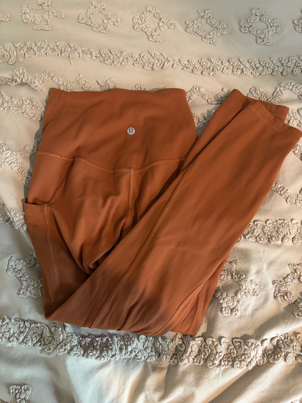 lululemon athletica Rust Orange Leggings